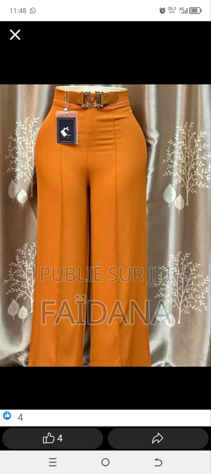 Pantalons Large