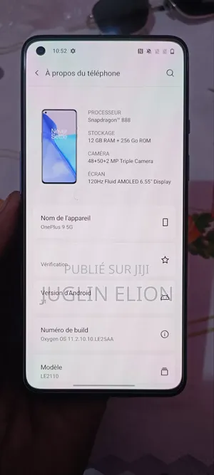 Nouveau OnePlus 9RT 5G 256 GB Bleu
