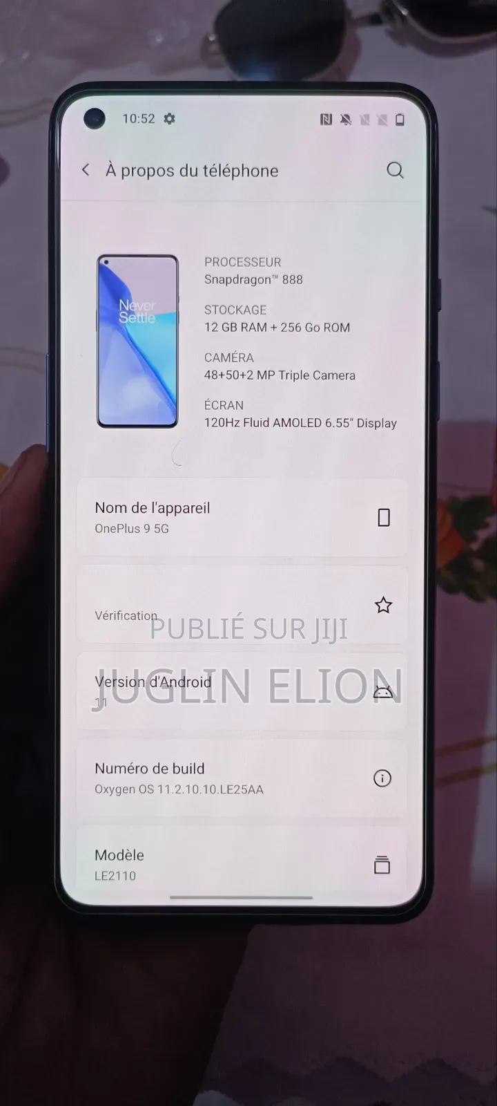 Nouveau OnePlus 9RT 5G 256 GB Bleu