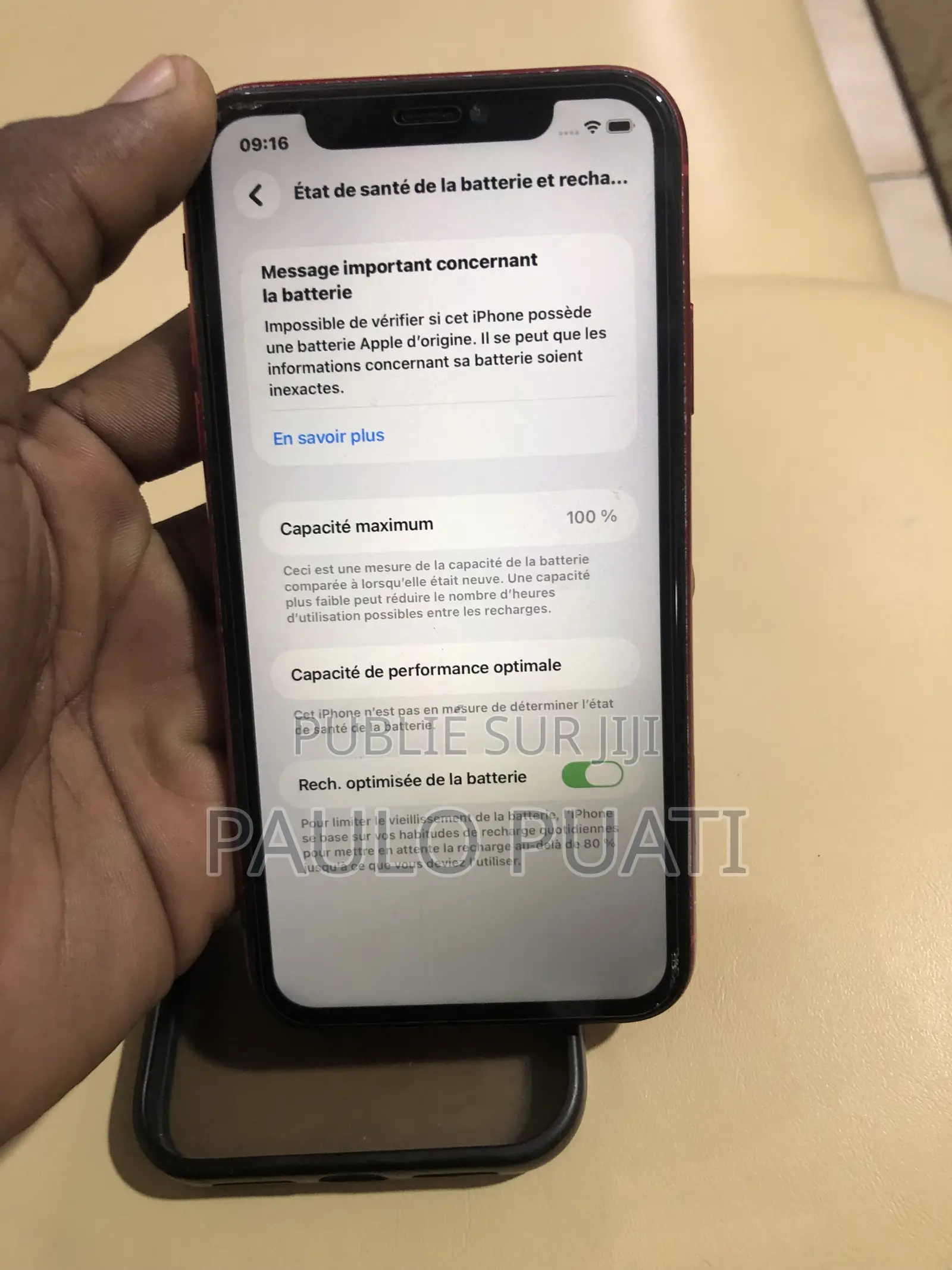 Apple iPhone 11 64 GB Rouge