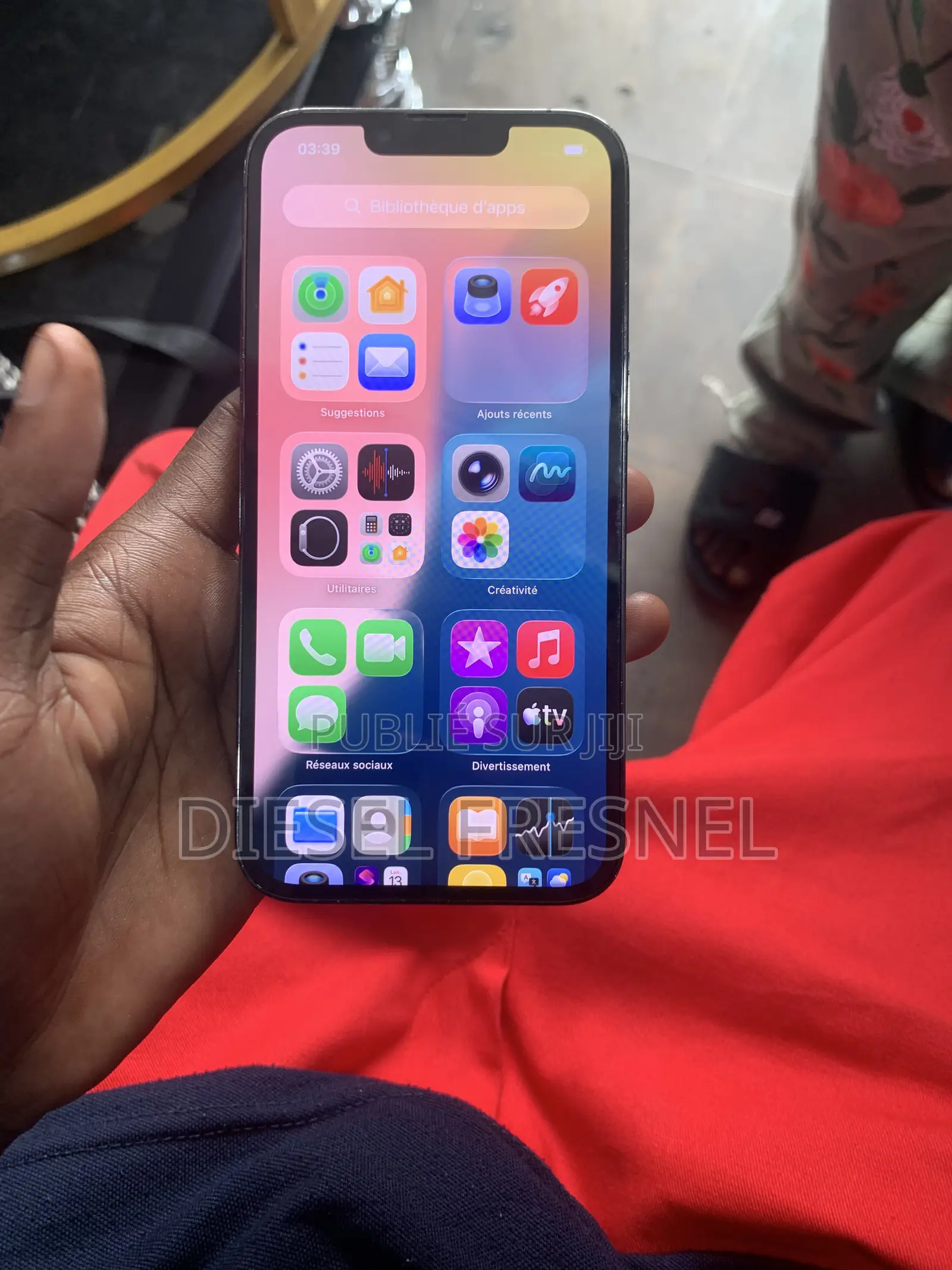 Nouveau Apple iPhone 13 Pro 128 GB Argenté