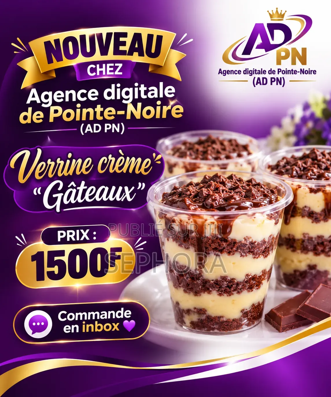 Gâteaux Crème