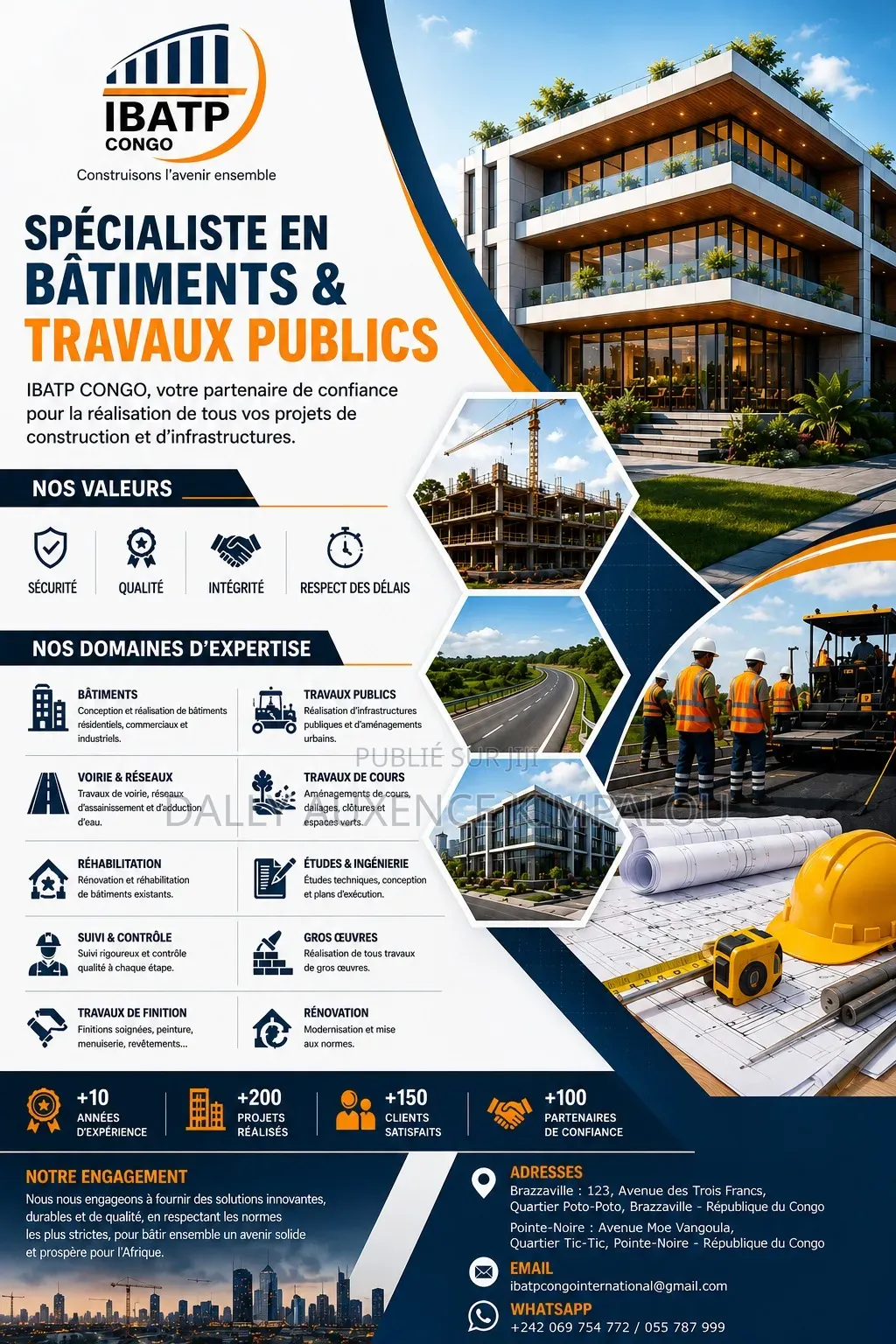 l'Entreprise Ibatp-Congo