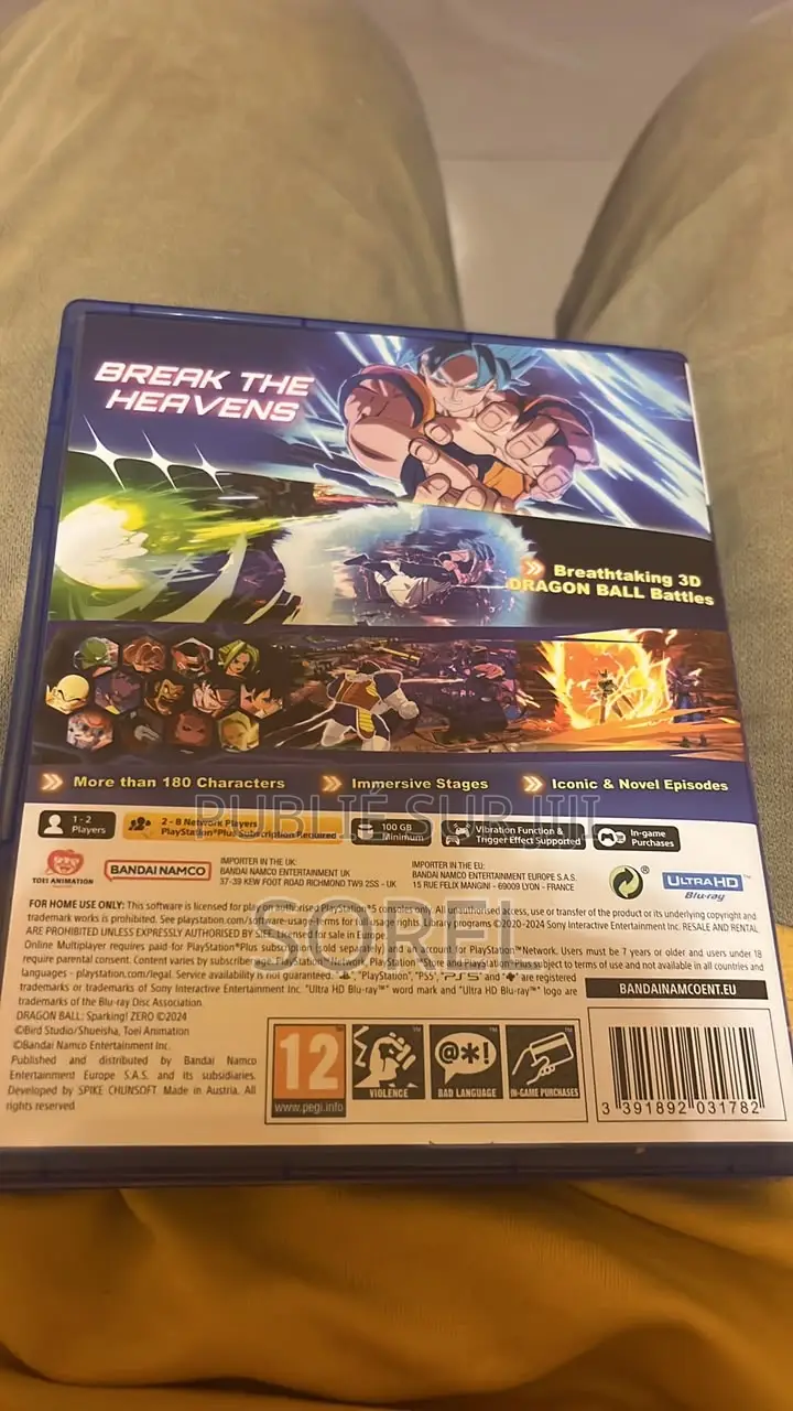 Dragon Ball Z Sparking Zero