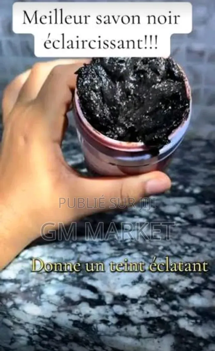 Savon Noir Du Maroc Pour Éclaircir La Peau