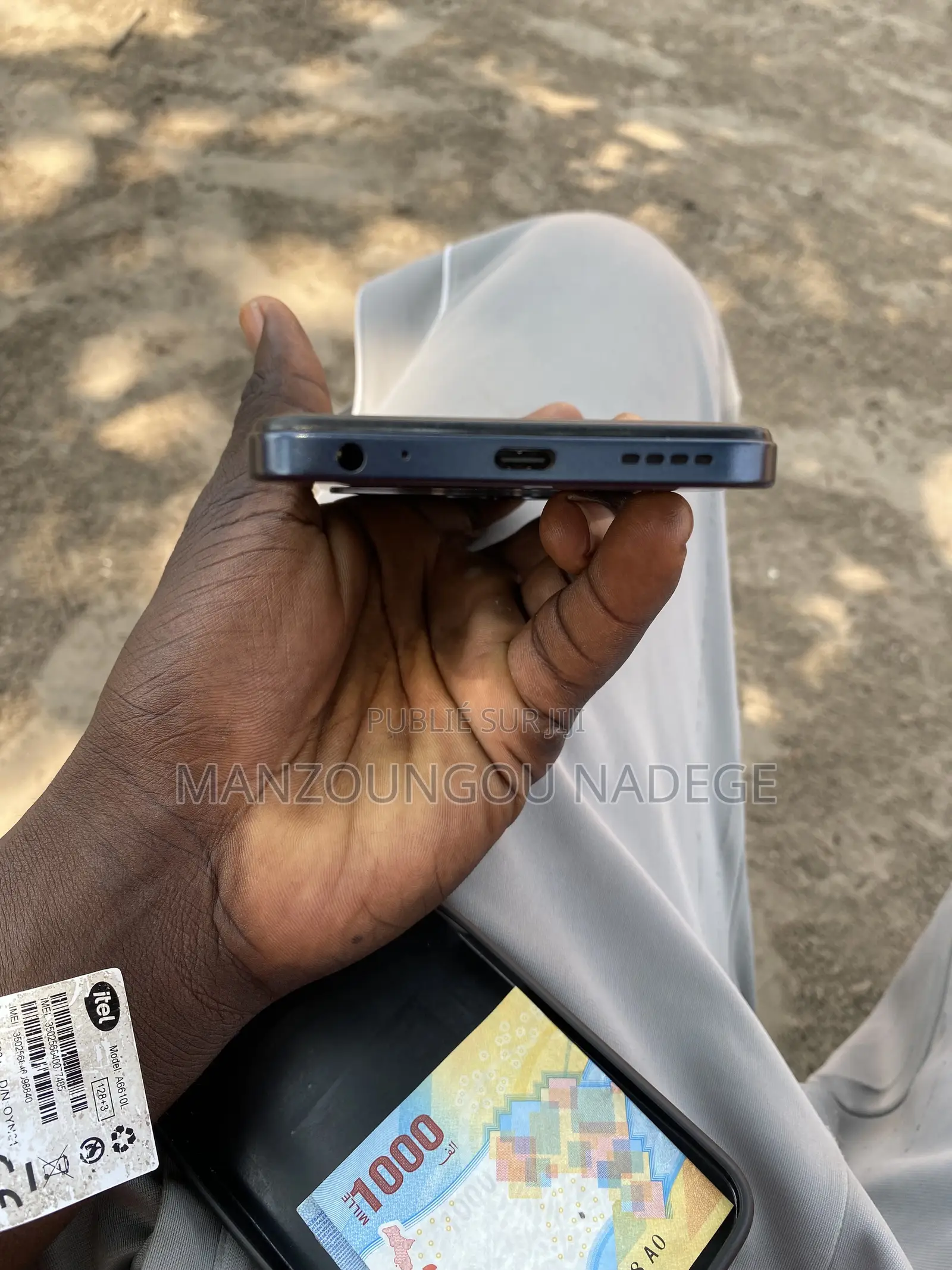 Itel A90 128 GB Noir