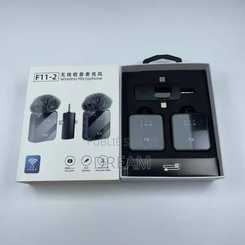 Microphone Sans Fil F11-2 - Electronic Vision