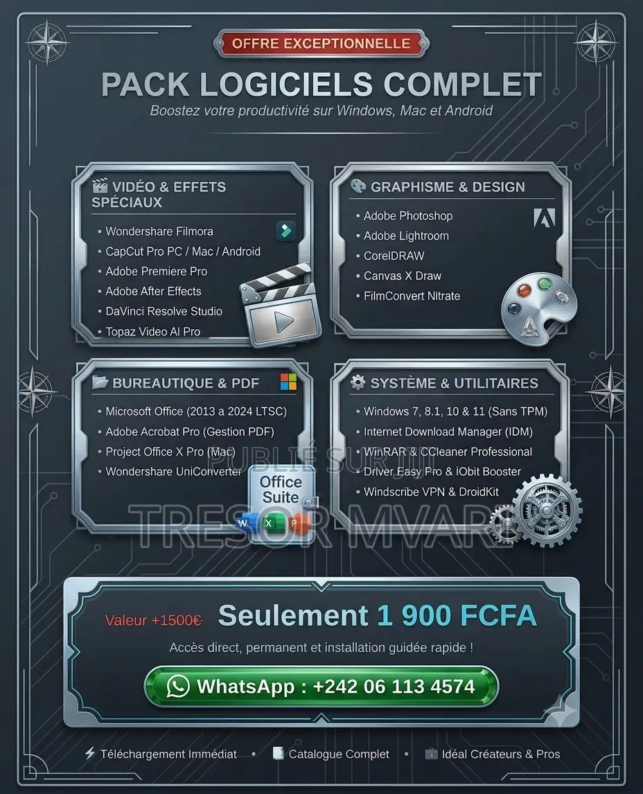 Pack Logiciel Complet