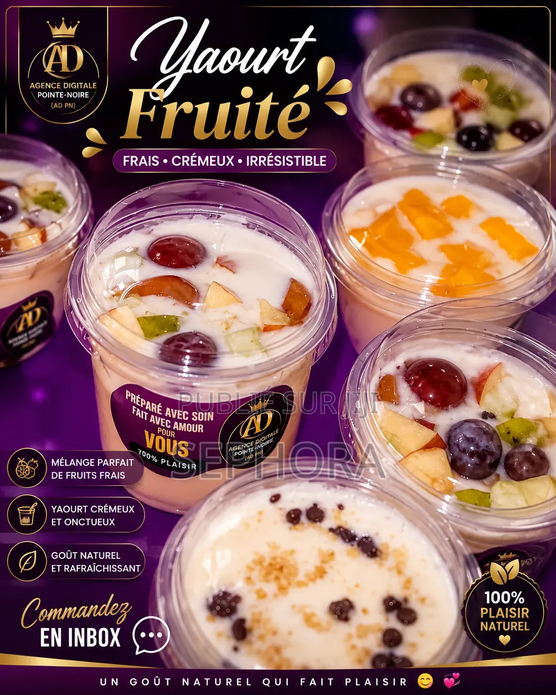 Yaourt Crème