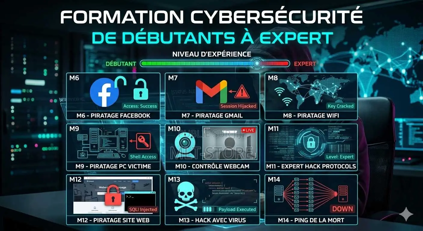 (Formation) Cybersécurité De Débutant À Expert