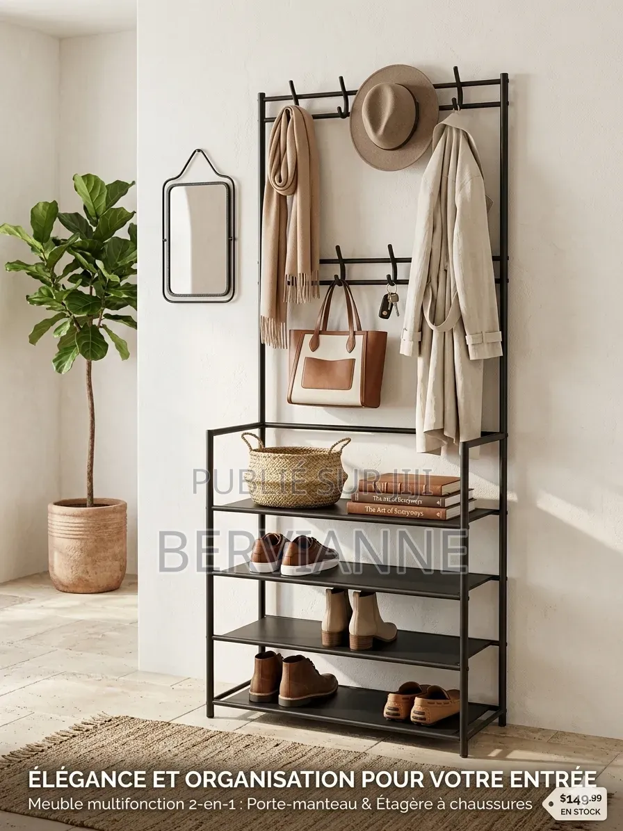Meuble Multi Fonctions 2 en 1