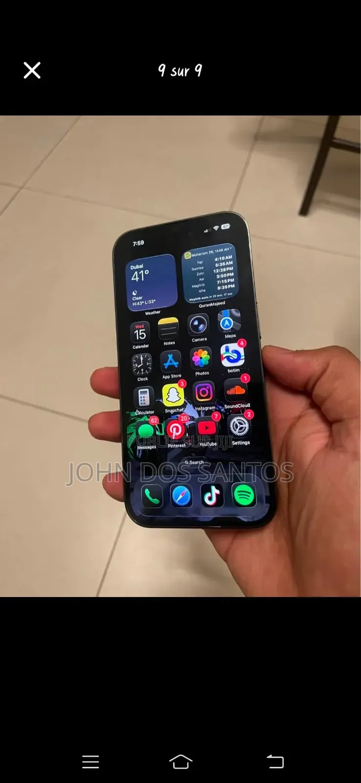 Apple iPhone 14 Pro 128 GB Bleu