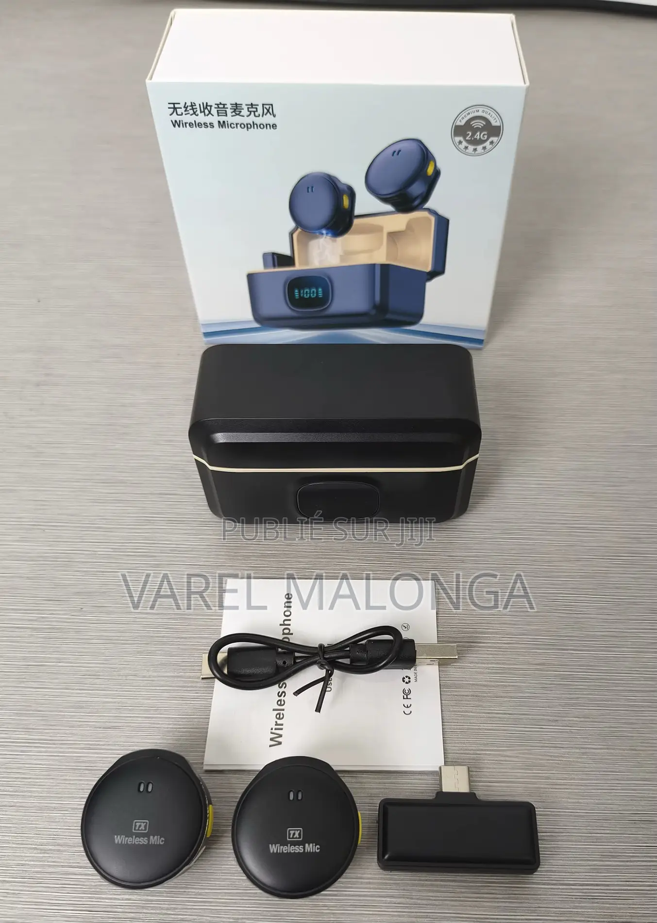 Micro Gravâtes Sans Fil