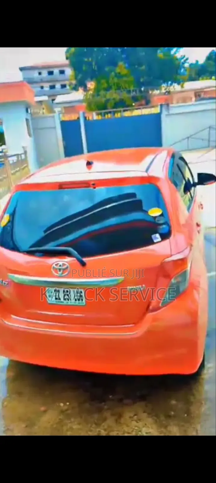 Toyota Yaris 2017 Rouge