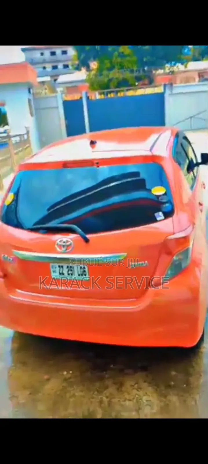 Toyota Yaris 2017 Rouge