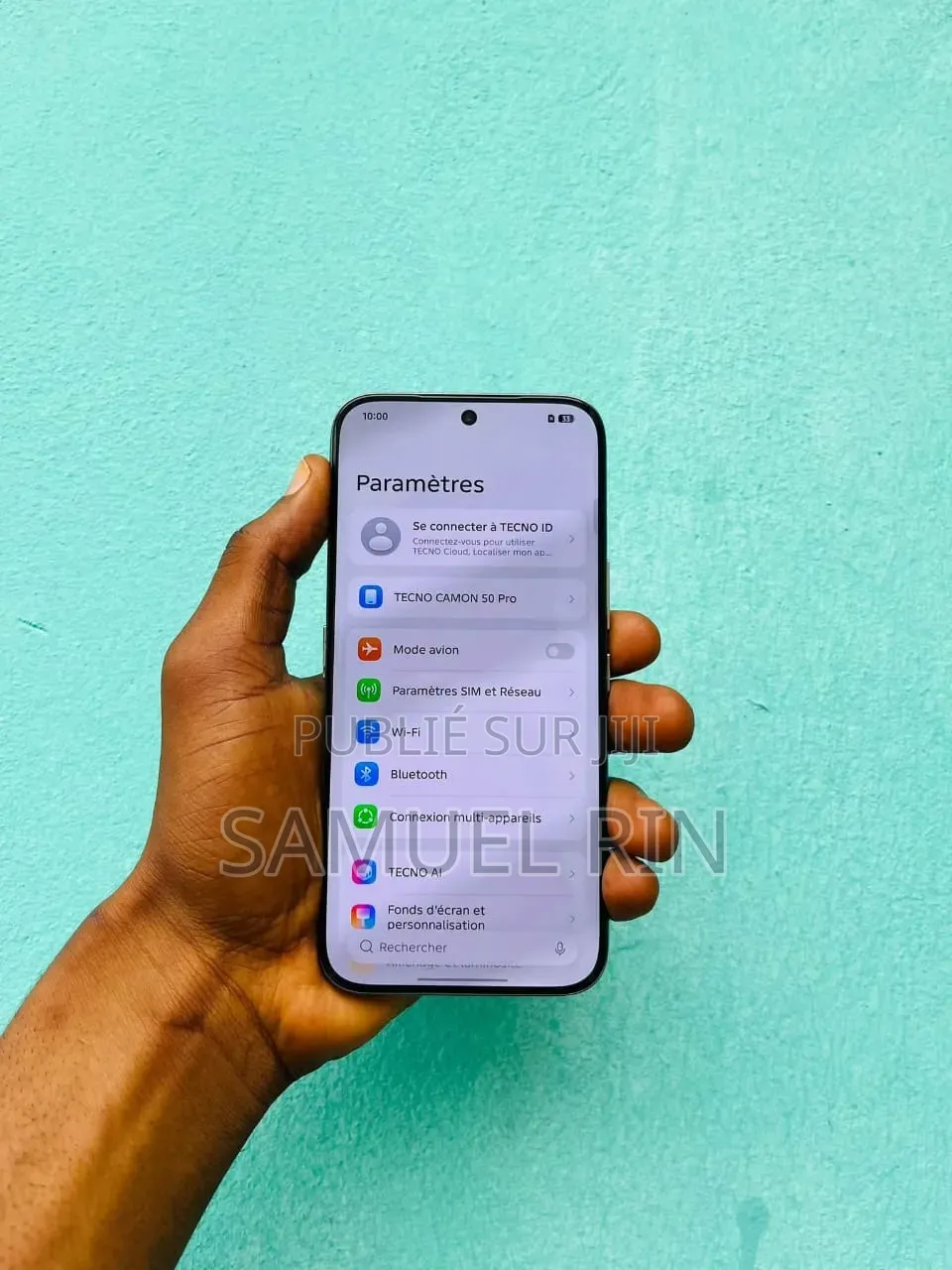 Nouveau Tecno Camon 50 256 GB Gris