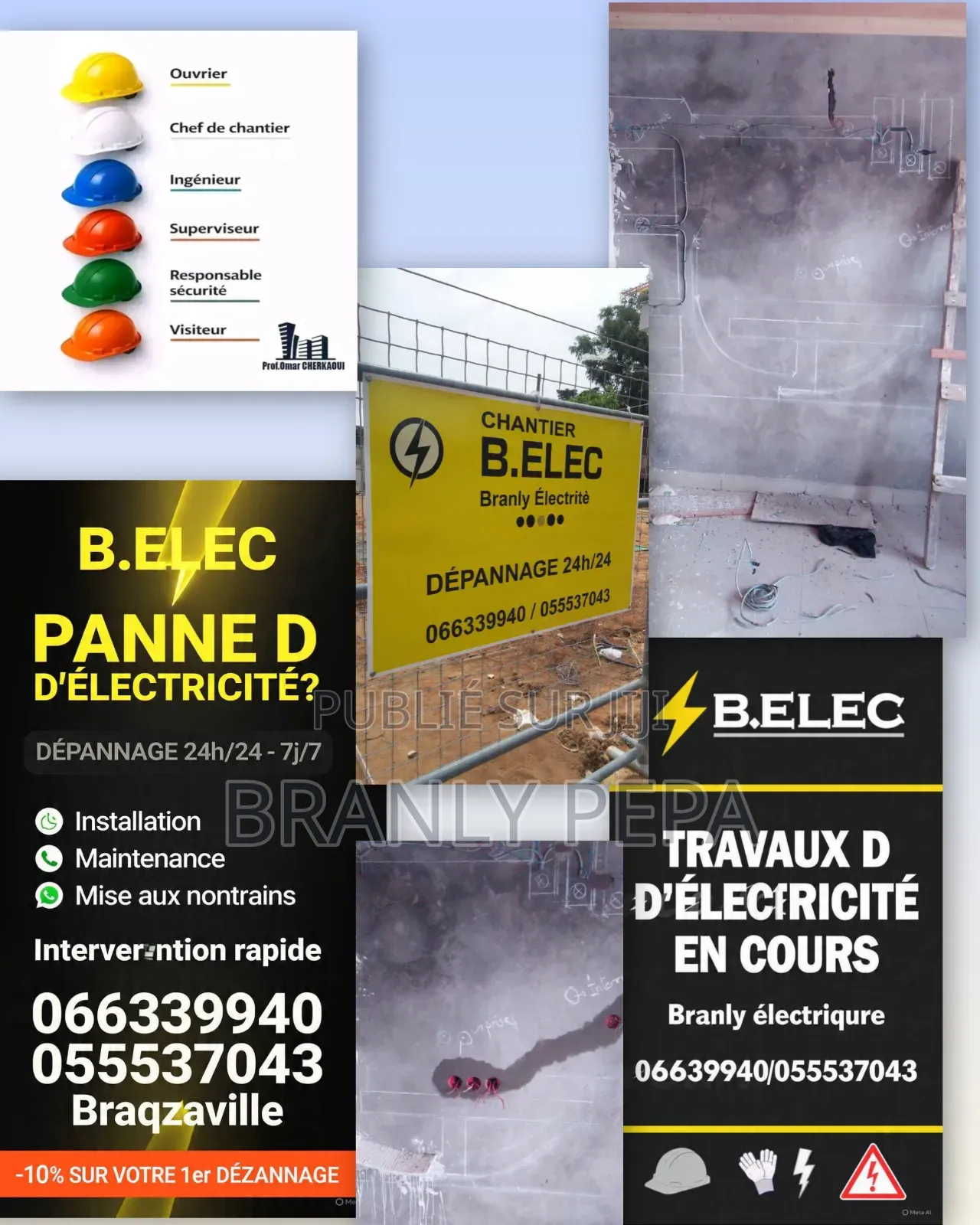 B.ELEC Branly Électricité Nous Réalisons Installation