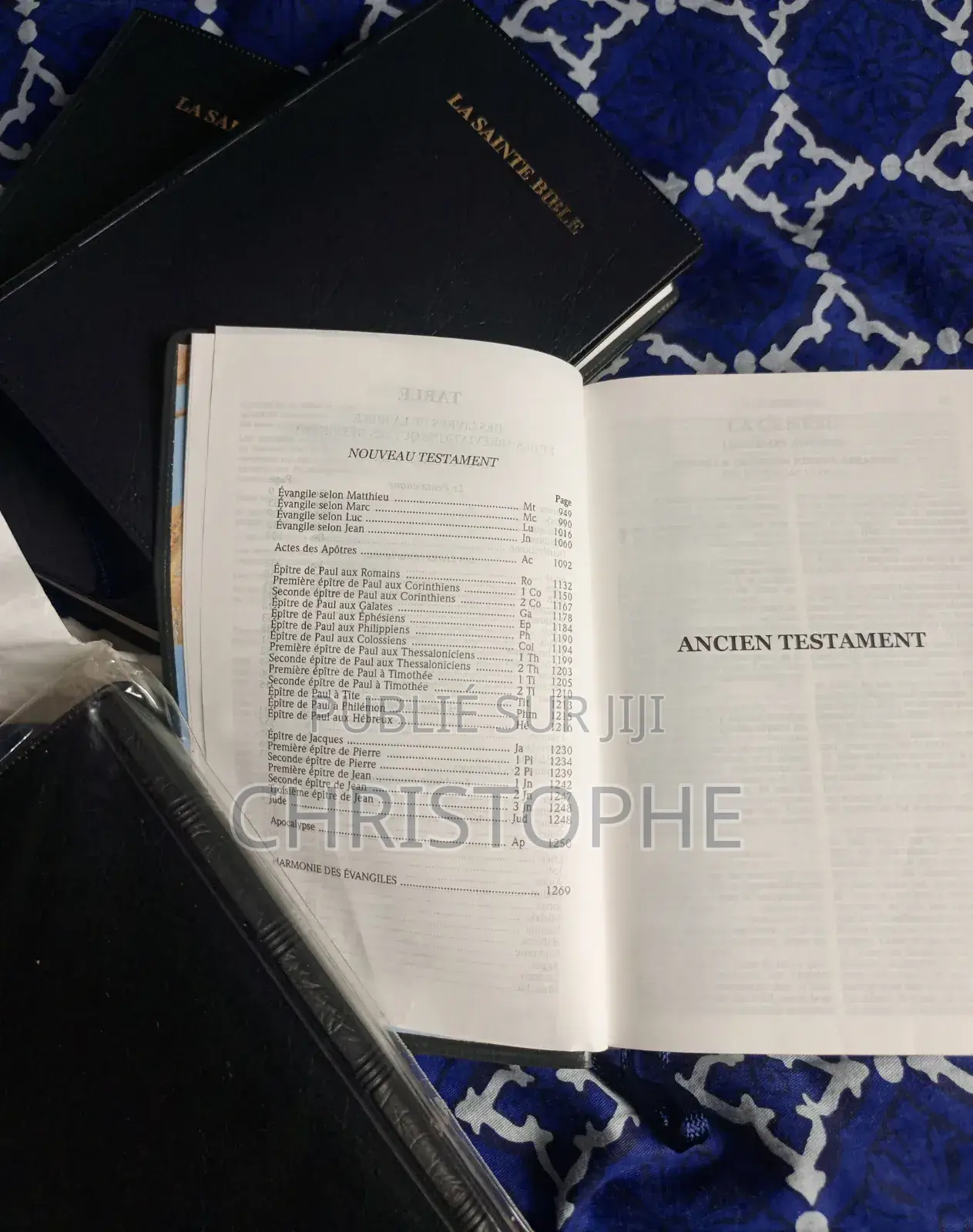LA SAINTE BIBLE, Version Louis Segon