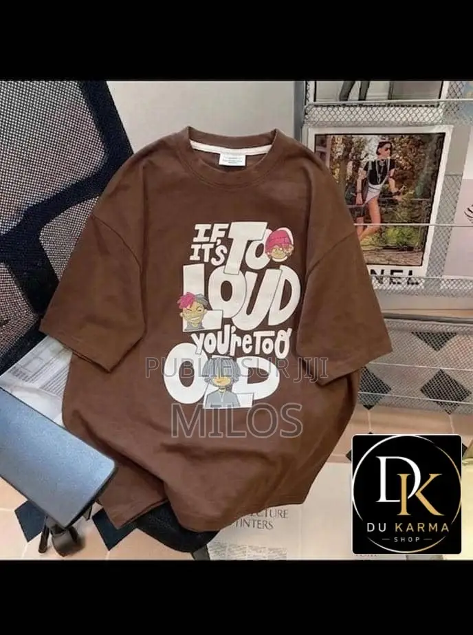 T-Shirt Très Lourd en Coton