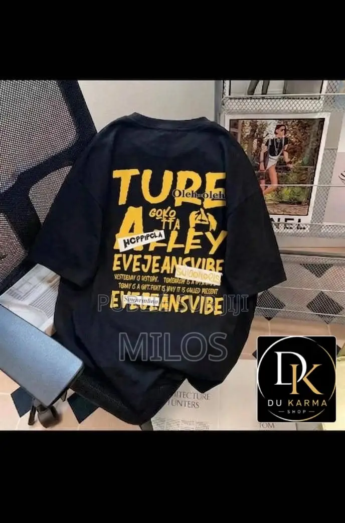 T-Shirt Très Lourd en Coton