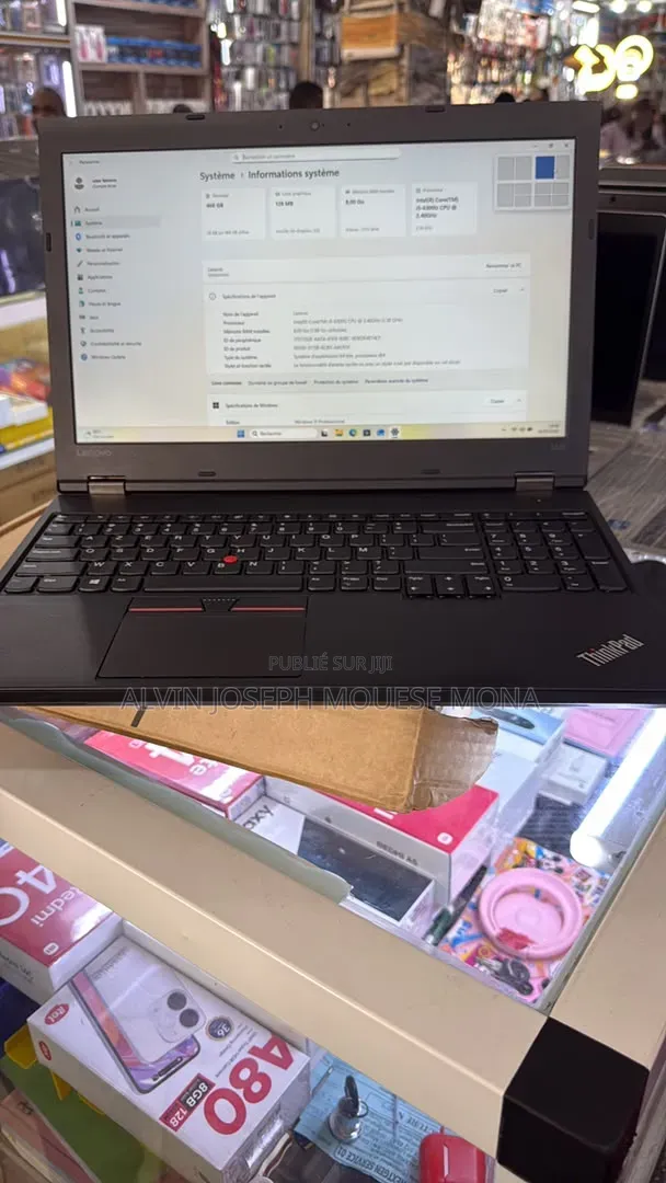 Ordinateur portable Lenovo ThinkPad L570 8GB Intel Core i5 HDD 500GB