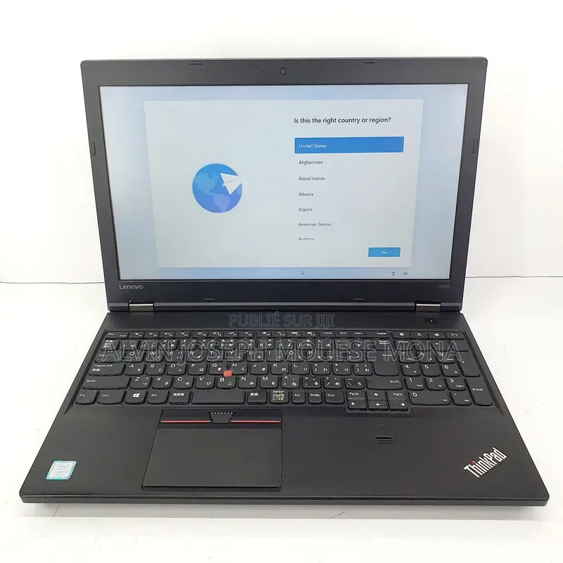 Ordinateur portable Lenovo ThinkPad L570 8GB Intel Core i5 HDD 500GB