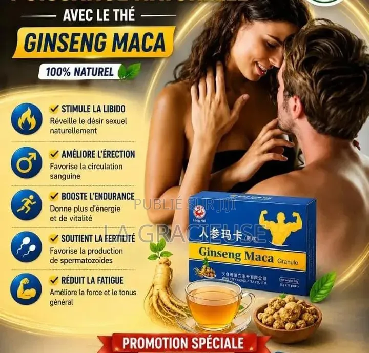 Le Thé Ginseng Maca Pour Tout Vos Besoins Sexuels Et Pour Votre Santé