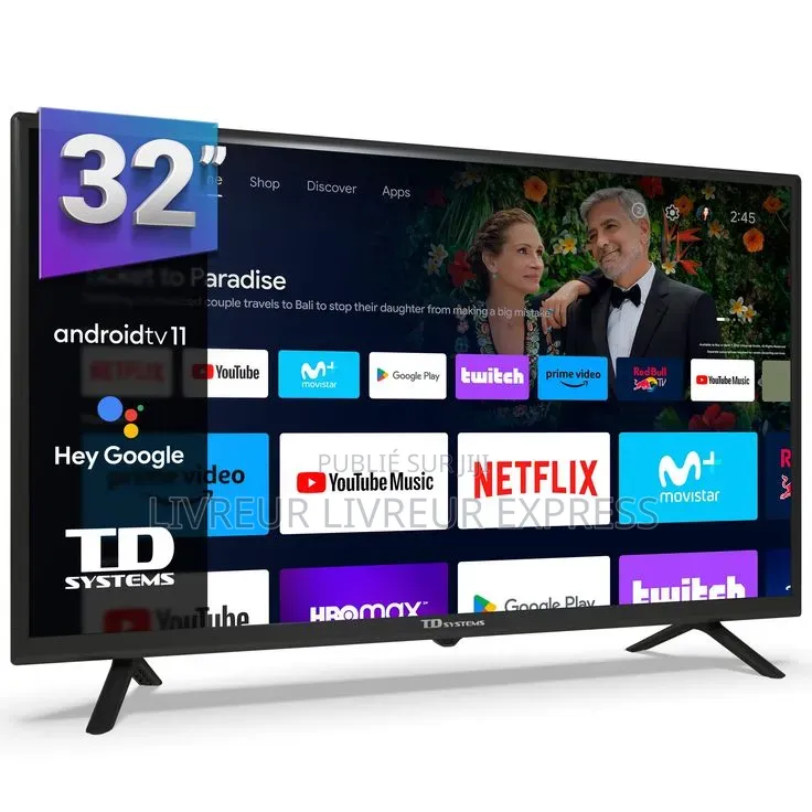 Télévision Smart 32 Pouce