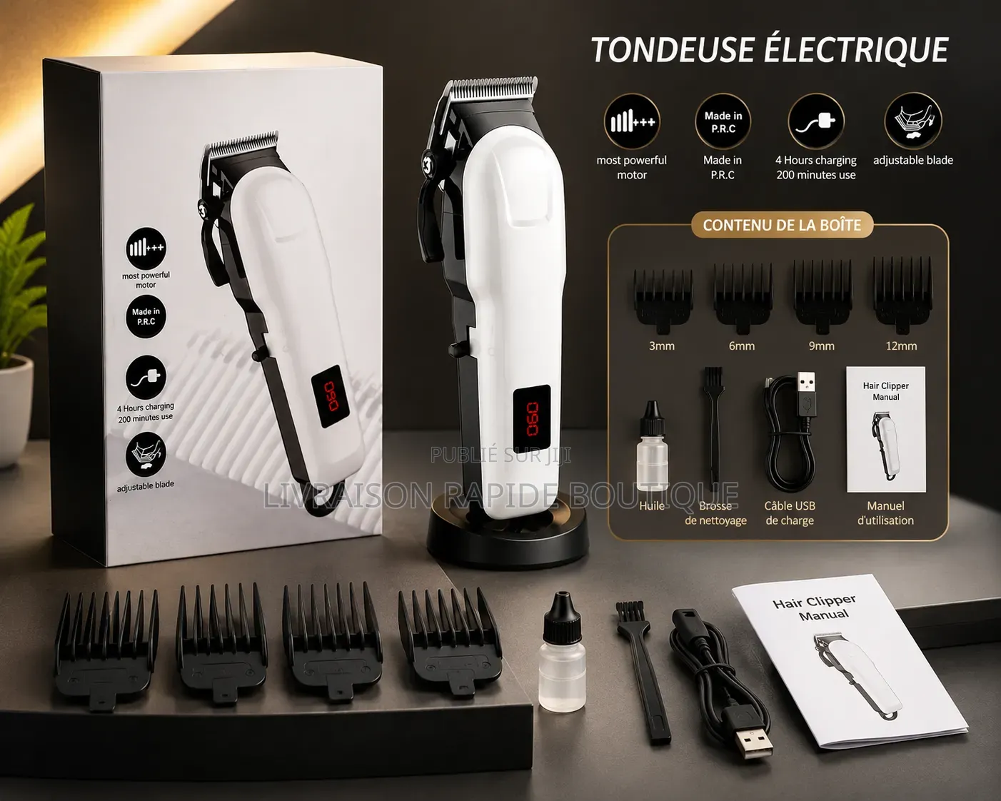 Tondeuse Électrique Professionnel