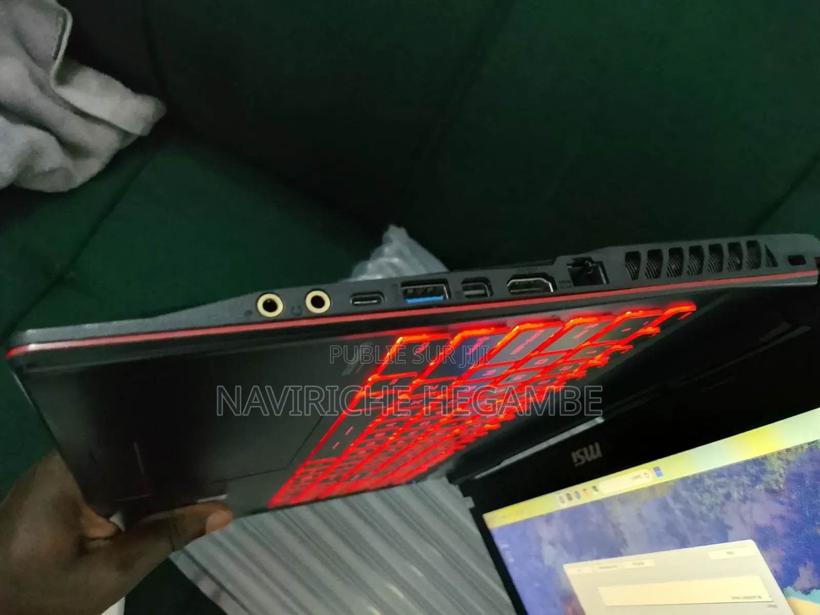 Nouveau Ordinateur portable MSI GL63 8RD 8GB Intel Core i7 SSD 128GB
