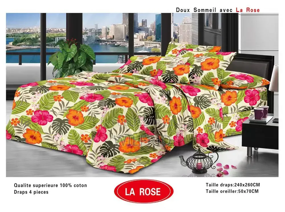 Vente Des Draps Moins Chers Mais 100/100 Coton