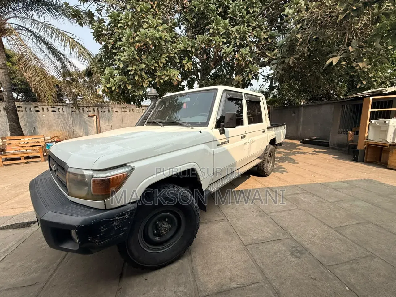 Toyota Land Cruiser 2018 Blanc