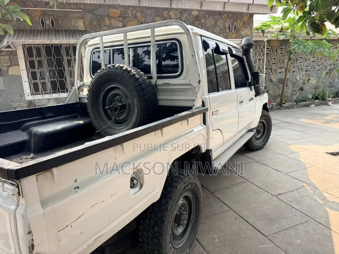 Toyota Land Cruiser 2018 Blanc
