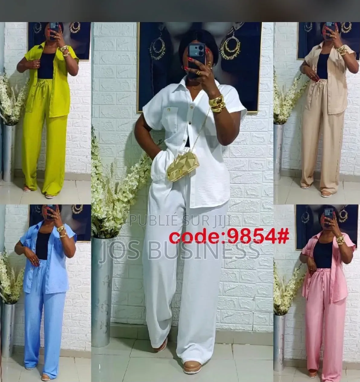 Chemise+culotte Et Chemise+pantalon