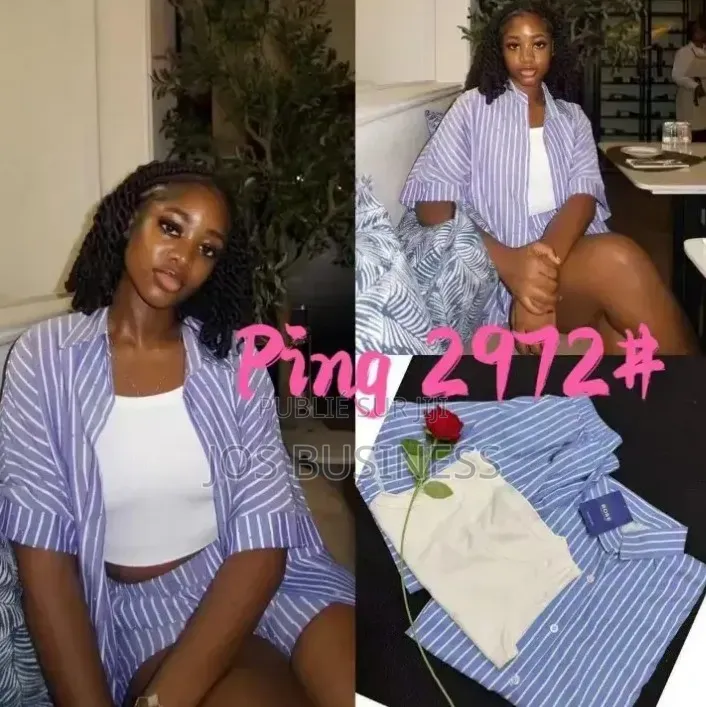 Chemise+culotte Et Chemise+pantalon