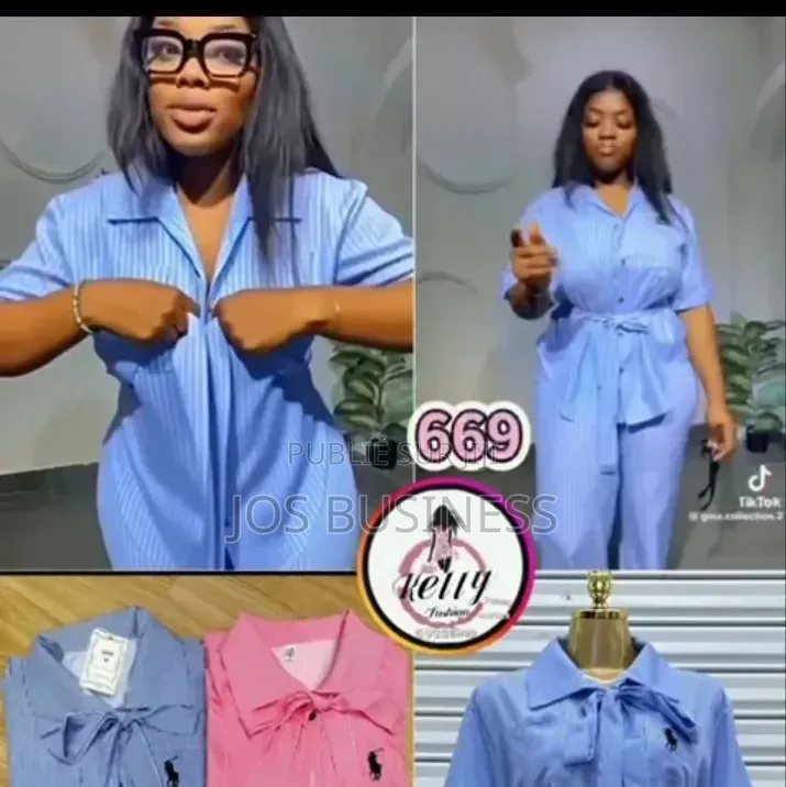 Chemise+culotte Et Chemise+pantalon