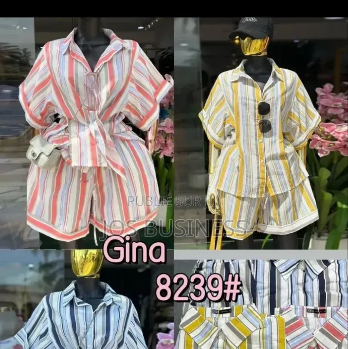 Chemise+culotte Et Chemise+pantalon