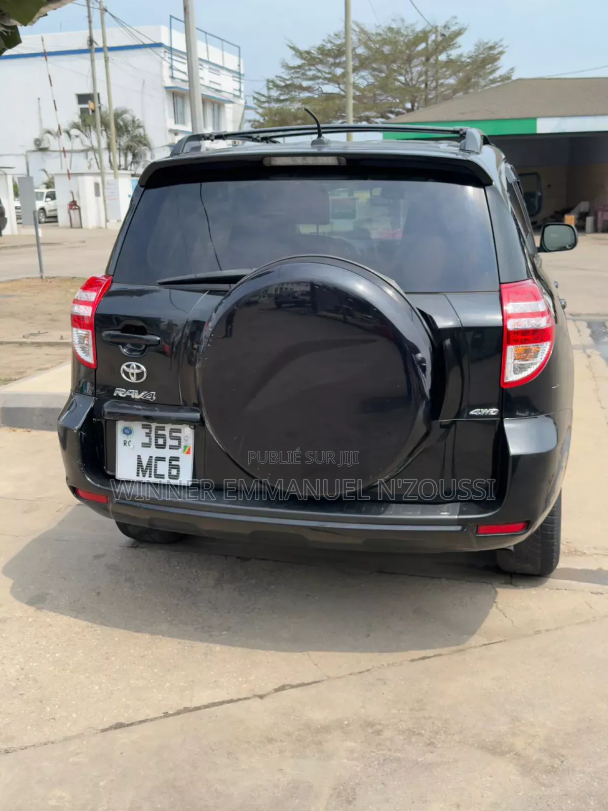 Toyota RAV4 Automatic 2003 Noir Mat