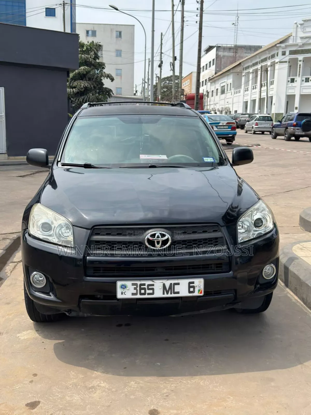 Toyota RAV4 Automatic 2003 Noir Mat