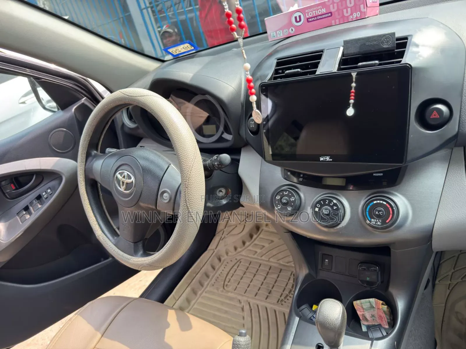 Toyota RAV4 Automatic 2003 Noir Mat