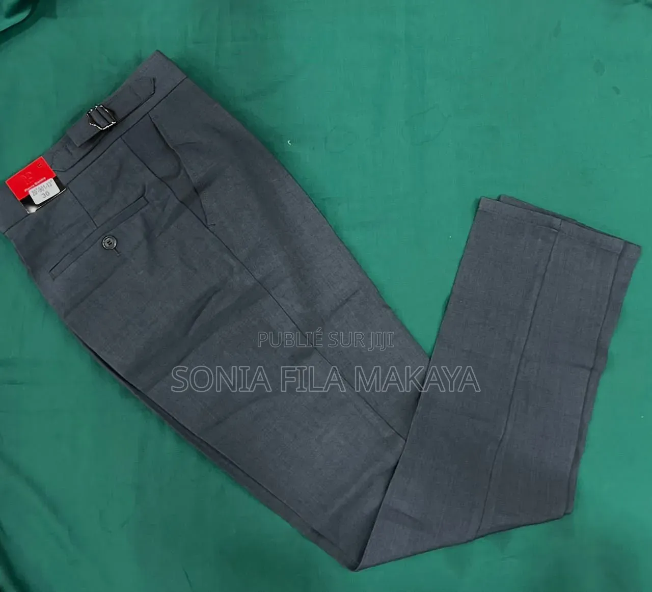 Pantalon Tissu Lourd Homme