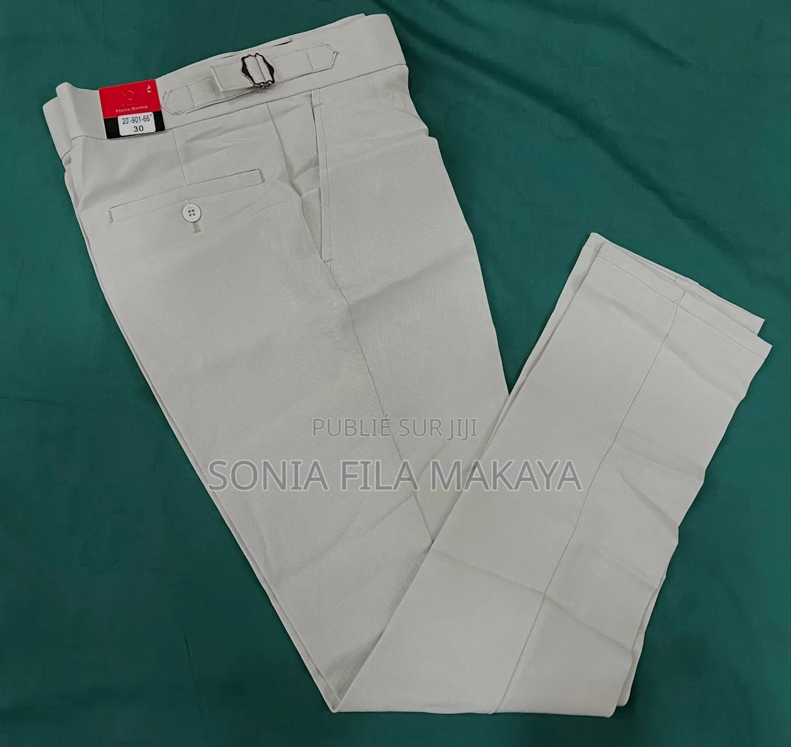 Pantalon Tissu Lourd Homme