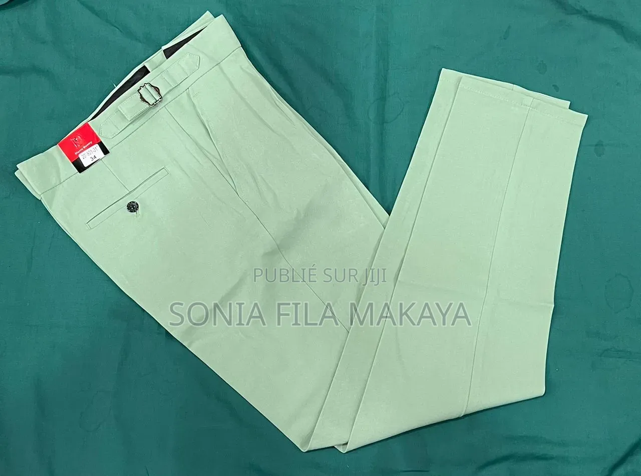 Pantalon Tissu Lourd Homme