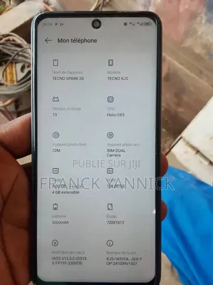 Tecno Camon 20 128 GB Gris