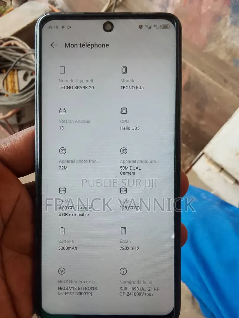 Tecno Camon 20 128 GB Gris