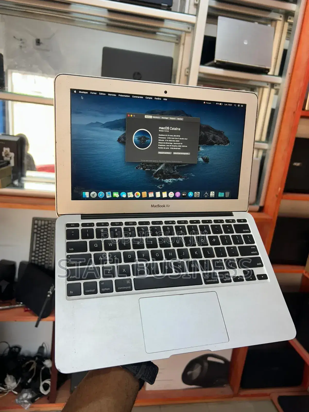 Ordinateur portable Apple MacBook 2013 8GB Intel Core i7 SSD 256GB