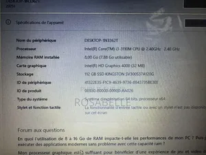 Ordinateur portable Lenovo G40 8GB Intel Core i3 SSD 128GB