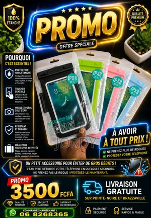 Protéger Votre Téléphone Contre La Pluie Avec Notre Water Pro of Bag