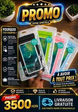 Protéger Votre Téléphone Contre La Pluie Avec Notre Water Pro of Bag