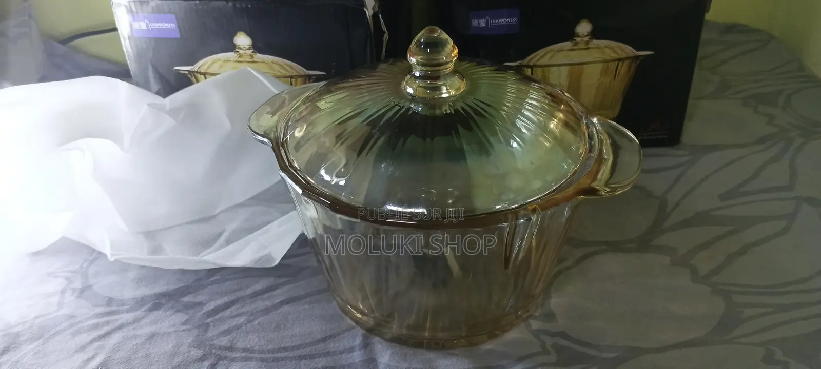 Soupières en Verre